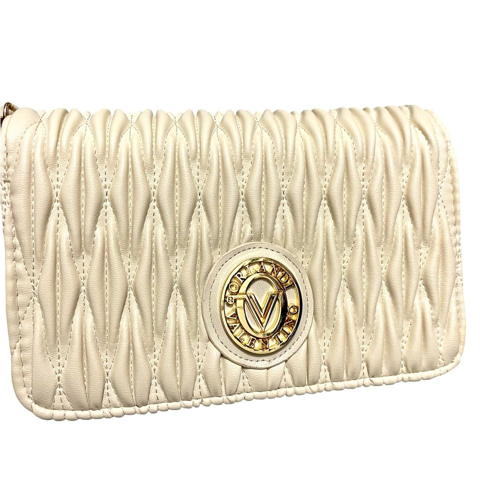🌟🌟🌼NWT VALENTINO ORLANDO. Designed in Italy, Ivory Quilted Women's Crossbody